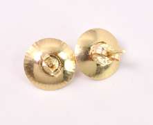 Immaculate Pearl Earrings in 14K Yellow Gold