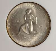 1936-S Cincinnati Commemorative Half Dollar NGC MS64