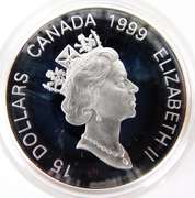 1999 Lunar Coin .925 Silver w/COA