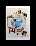 Norman Rockwell, Mirror Self Portrait