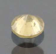 Elegant .20ct silvery yellow Diamond solitaire
