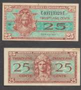 25 Cent MPC Series 521 About Uncirculated.