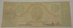 May 13th 1862 $5 Virginia Treasury Note, Circulated.