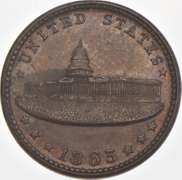 1863 Army & Navy Civil War Token