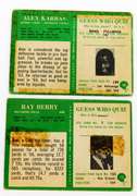 2 Topps 1966 Football Cards