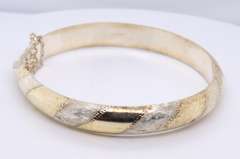 Vintage 925 Sterling Silver Bangle