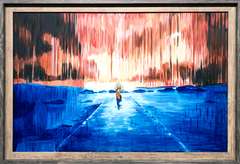 Ismail Khelalfa Original Oil on Canvas Native American Series