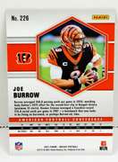 Joe Burrow 2021 Panini Football Card