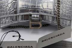 Balenciaga Hourglass Wallet on Chain Handbag