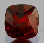 Glittering .79ct top black cherry red Spinel