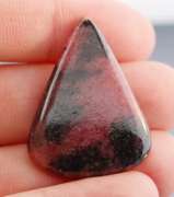 Awesome 35.09ct Argentinian Rhodonite cabochon