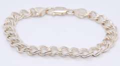 Vintage Italian 925 Sterling Silver Bracelet