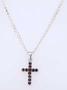 925 Sterling Silver Cross Pendant on Chain