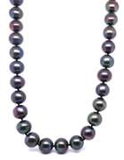 Black Fresh Water Pearl Necklace