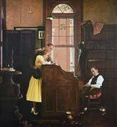 Norman Rockwell, Marriage License