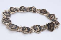 Siam Vintage 925 Sterling Silver Bracelet