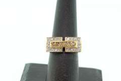 18K UNISEX DIAMOND BAND