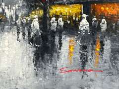 ONE OF A KIND BEAUTIFUL PAINTING ON CANVAS