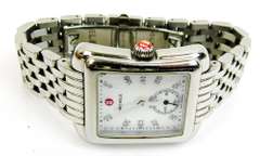 Designer Michele Diamond Watch, Excellent