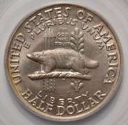 1936 Wisconsin Commemorative Half Dollar PCGS MS66