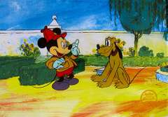 Disney, Mickey Mouse & Pluto The Pointer