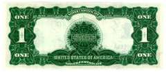 1899 Black Eagle $1 Large Size Silver Certificate