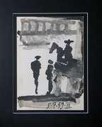 Pablo Picasso 'Toros y Toreros' Lithograph Circa 1961