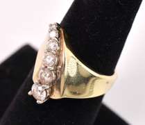 Radiant Approx. 0.65CTW Diamond Ring in Yellow Gold