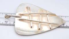 Vintage 925 Sterling Silver Large Pendant