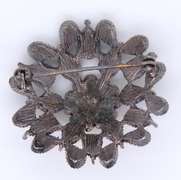 Cubic zirconia Brooch