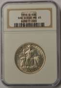 1935-S San Diego Commemorative Half Dollar NGC MS65
