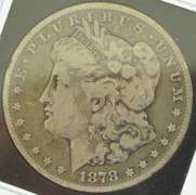1878-CC Morgan Silver Dollar $1 US Coin