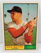 Ken Boyer 1961 Baseball Card