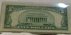 1953-B Silver Cert  $5.