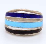 Sterling Silver Trio Ring
