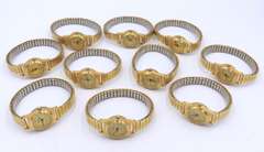 Group of 10 Amitron Quartz Ladies Watches