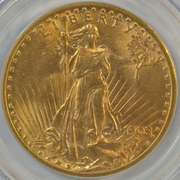 Super PCGS MS64 graded 1908 No Motto St. Gaudens $20 Gold