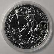 2012 1 Ounce Silver Britannia