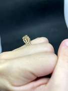 DAZZLING 18K ROSE GOLD ENGAGEMENT RING WITH 1.23 CARATS OF ROUND BRILLIANT DIAMOND