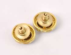 Precious 5.00CTW Smoky Quartz & 0.50CTW Diamond Earrings in Gold Plated Sterling Silver