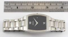 Handsome Men's Seiko Quartz Watch in Stainless Steel