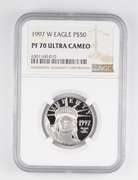 PF70 UCAM 1997-W $50 American Platinum Eagle 1/2 Oz Platinum - NGC