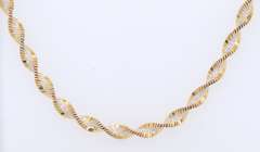 Vintage Italian 925 Sterling Silver Rope Chain Necklace