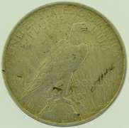 1924 $1 Silver Peace Dollar Coin