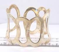 Vintage 925 Sterling Silver Cuff Bangle
