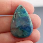 Captivating 31.91ct glossy blue Azurite