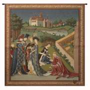 GENUINE JULES PANSU FRENCH TAPESTRY 50"X52"