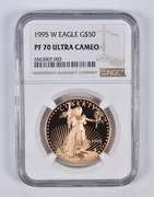 PF70 UCAM 1995-W $50 American Gold Eagle 1 Oz. .999 Fine Gold NGC