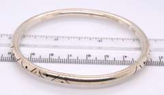 Vintage 925 Sterling Silver Bangle
