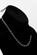 .925 Sterling Silver 3.5mm Paperclip Chain 16 Inches